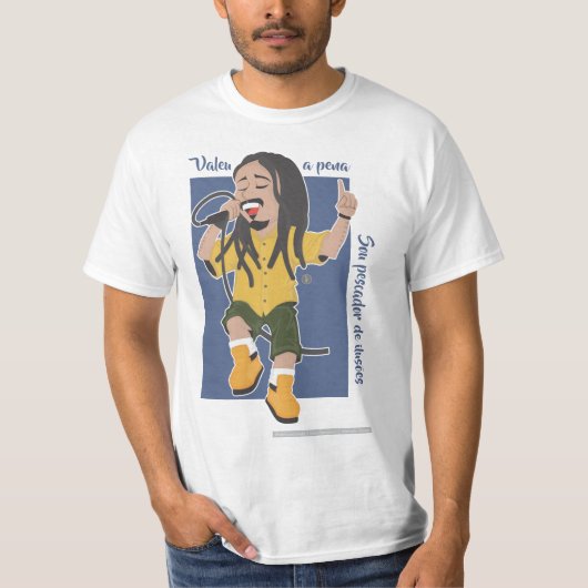 Marcelo Falcão - O Rappa T-shirt (Voorkant)