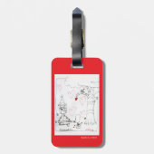 Marcenivo's Heart - KidsArt voor CHOC Bagagelabel (Achterkant verticaal)