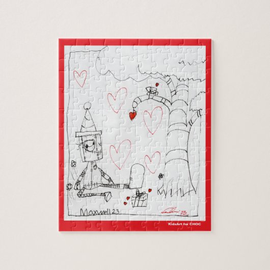 Marcenivo's Heart - KidsArt voor CHOC Legpuzzel (Verticaal)