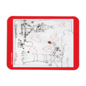 Marcenivo's Heart - KidsArt voor CHOC Magneet (Horizontaal)