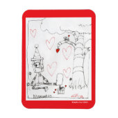 Marcenivo's Heart - KidsArt voor CHOC Magneet (Verticaal)