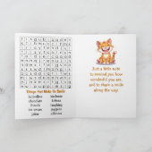 March 1st is Share a Smile Day! Kaart (Binnen)