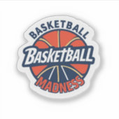 March Basketball Madness Tournament  Sticker (Voorkant)