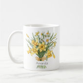 March Birth Flower Mug | Daffodils Mug Koffiemok (Links)