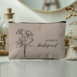 March Birth Month Flower Personalized Bridesmaid Etui<br><div class="desc">These thoughtful, elegant small bags make the perfect gift for your bridesmaids—a beautiful way to show your appreciation for their love and support. Whether it's for a bridal party gift, a bachelorette party favor, or a bridesmaid proposal, these bags are a meaningful keepsake they’ll cherish for many years. Each bag...</div>