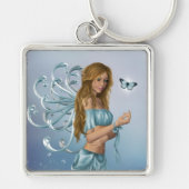 March Birthstone Fairy Sleutelhanger (Voorkant)