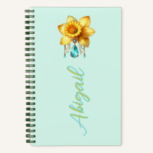 March Bloom Persoonlijke Aandenken Notitieboek