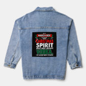 March Boy Christmas Spirit Denim Jacket (Achterkant)