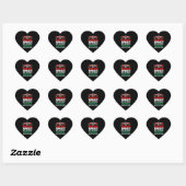 March Boy Christmas Spirit Hart Sticker (Vel)