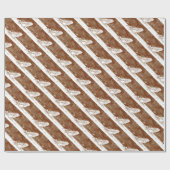 "March Brown Natural" forel vliegend papier (Vlak)