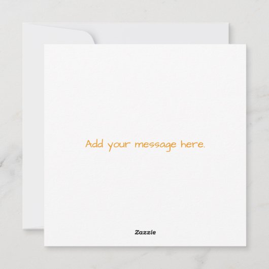 March Daffodil Feestdagenkaart (Achterkant)