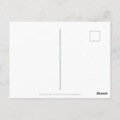 March Flowers Jonquil Daffodil Fancy Briefkaart (Achterkant)