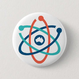 March for Science - Australia (Alleen Logo) Ronde Button 5,7 Cm