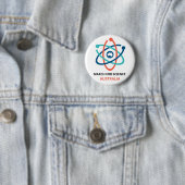March for Science - Australia - Ronde Button 5,7 Cm (In situ)