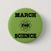 March for Science Button (Voorkant)