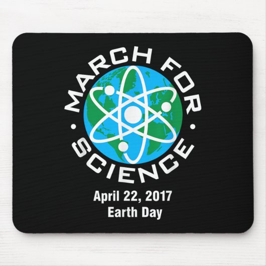 March for Science Earth Day 2017 Muismat (Voorkant)