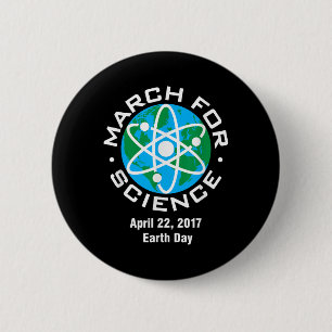 March for Science Earth Day 2017 Ronde Button 5,7 Cm