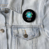 March for Science Earth Day 2017 Ronde Button 5,7 Cm (In situ)