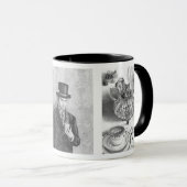 March Hare Mad Hatter Dormouse Wonderland Mok (Voorkant rechts)