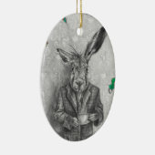 March Hare Ornament Alice in Wonderland Ornament (Rechts)