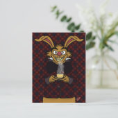 March Hare Postcard Briefkaart (Staand voorkant)