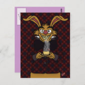 March Hare Postcard Briefkaart (Voorkant / Achterkant)