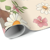 March Hare wrapping Paper Cadeaupapier (Rol Hoek)