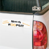 March HOOPS Basketbal bumpersticker (Op Truck)