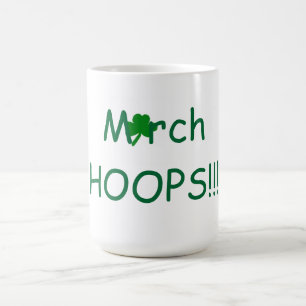 March HOOPS Basketbal Humor 15 oz. Mok