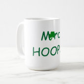 March HOOPS Basketbal Humor 15 oz. Mok (Voorkant links)