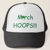 March HOOPS Green Shamrock Trucker Pet (Voorkant)