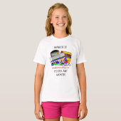 March is Youth Art Month T-shirt (Voorkant volledig)