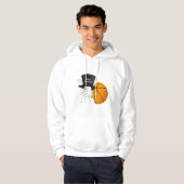 March Mad Hare Basketbal Hoodie (Voorkant volledig)