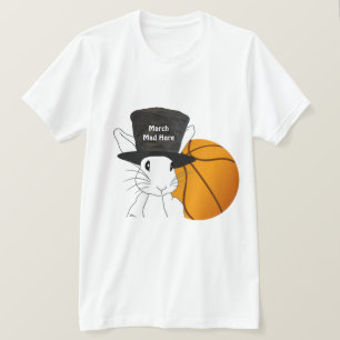 March Mad Hare Basketbal T-shirt