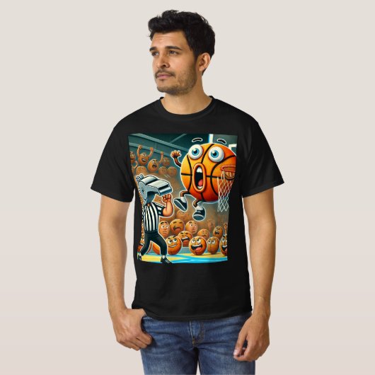 March Madness Basketbal t shirt (Voorkant volledig)