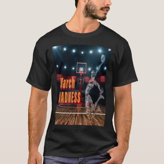 March Madness basketbalwedstrijd T-shirt (Voorkant)