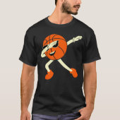 March Madness Slam Dunk: Opwinding over basketbal T-shirt (Voorkant)