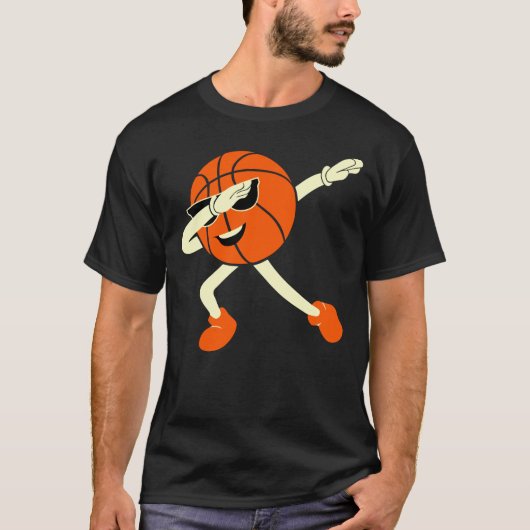 March Madness Slam Dunk: Opwinding over basketbal T-shirt (Voorkant)