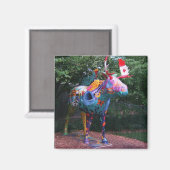 March of Moose Chicago Art Magneet (Voorkant / Achterkant)