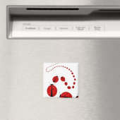 March of the Lady Bugs Magneet (Insitu (Vaatwasser))
