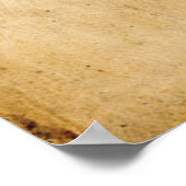 "March on" Poster van het gedicht elephant Parchme (Hoek)