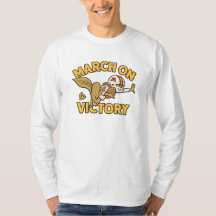 March On to Victory Retro Voetbal T-Shirt