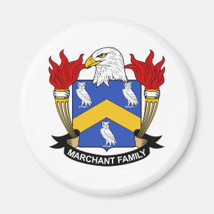 Marchant Family Crest Magneet