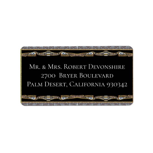 Marchaven Elegant Unique Etiket (Voorkant)