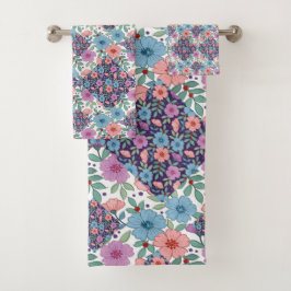 Marché aux fleurs de Londres Bad Handdoek