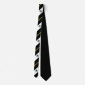 Marche gestreepte vlag stropdas (Achterkant)