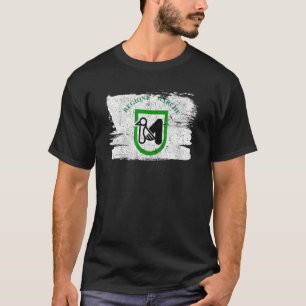 Marche Regio Italië Vlag Italiaans Ancona Vintage T-shirt
