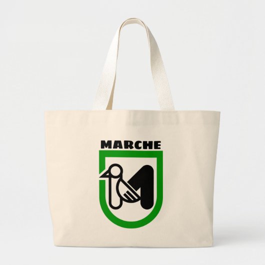 Marche-wapen (Italië) Grote Tote Bag (Voorkant)
