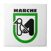Marche-wapen (Italië) Tegeltje (Voorkant)