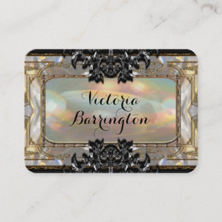 Marchelayne 2,5-inch Pearl Professional-ronde Visitekaartje